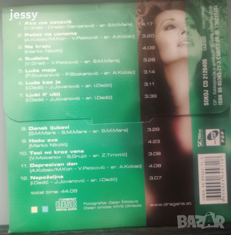 Dragana Mirkovic - Колекция от дискове, снимка 15 - CD дискове - 35144734