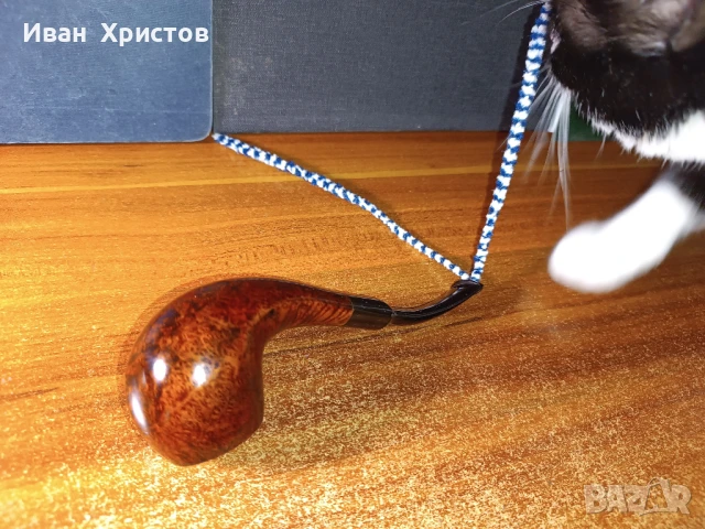 Колекционерска лула "ВВВ",от специал.серия-Коледа 1982 г.,в отлично състояние,като НОВА!, снимка 15 - Лули - 50812850