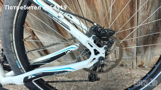 Планински велосипед Drag ZX5 (21.5" / XL рамка) – RockShox, SRAM X5, Shimano, снимка 9 - Велосипеди - 55806178