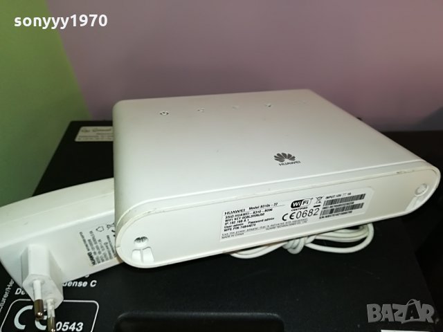 бял рутер 4G-HUAWEI-с бели антени и адаптер 2008211107, снимка 4 - Рутери - 33868736