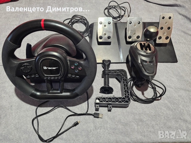 Плейстейшън4 и волан с педали , снимка 9 - PlayStation конзоли - 54044105