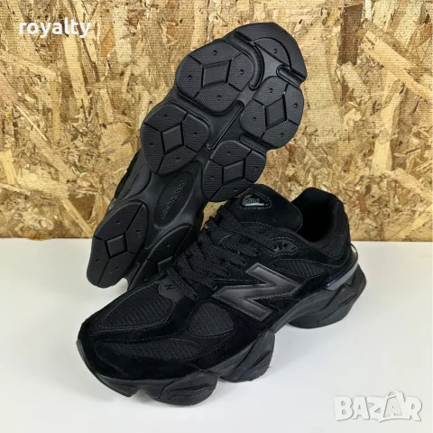 New Balance 9060 Triple Black Нови Маратонки [36-46 Номер] с Кутия , снимка 3 - Маратонки - 55968619