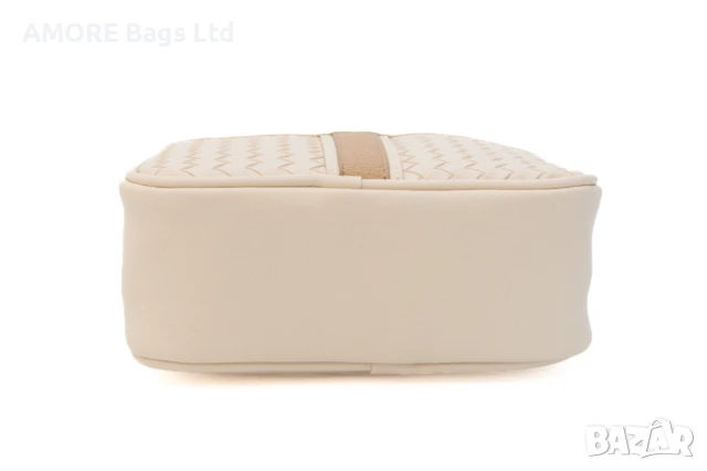 Ежедневна дамска чанта AMORE Elisa - Cream, снимка 7 - Чанти - 50657853