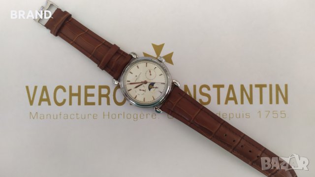 Унисекс часовник Vacheron Constantin Geneve механичен клас 5А+, снимка 7 - Дамски - 33729840