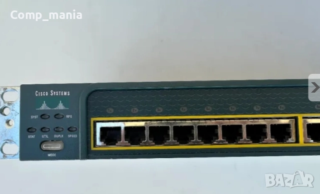 Суич Cisco Catalyst 2950 Series 24 портов 10/100, снимка 3 - Суичове - 51984274