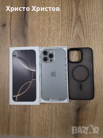 iPhone 16 Pro Max 256GB Natural Titanium, 99% батерия и гаранция, снимка 5 - Apple iPhone - 55805540