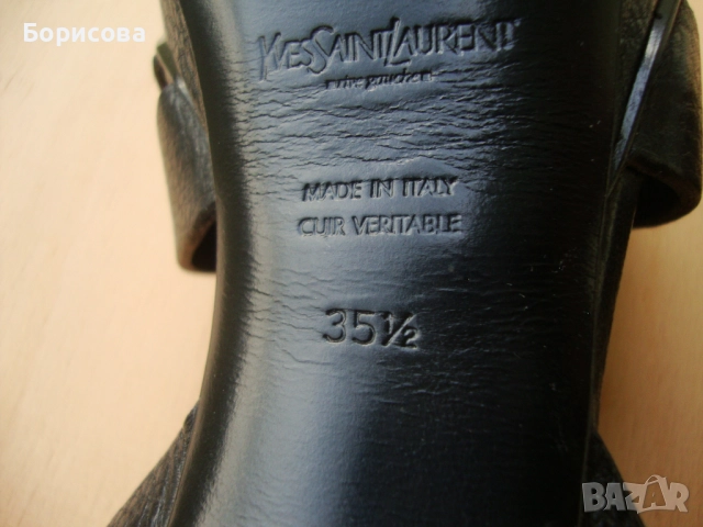Личните си Yves Saint Laurent, снимка 11 - Дамски обувки на ток - 51607950