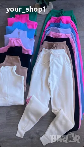 Дамски комплект финно машинно плетиво , снимка 1