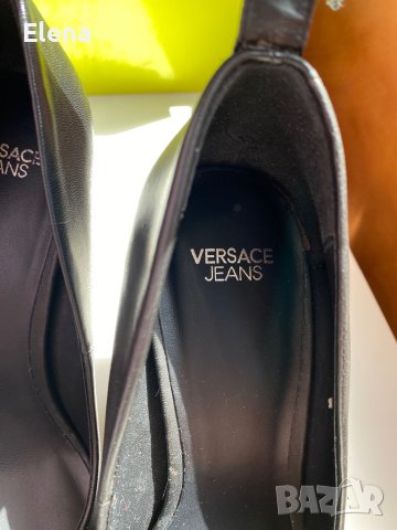 Обувки на ток Versace Jeans, снимка 4 - Дамски обувки на ток - 44336817