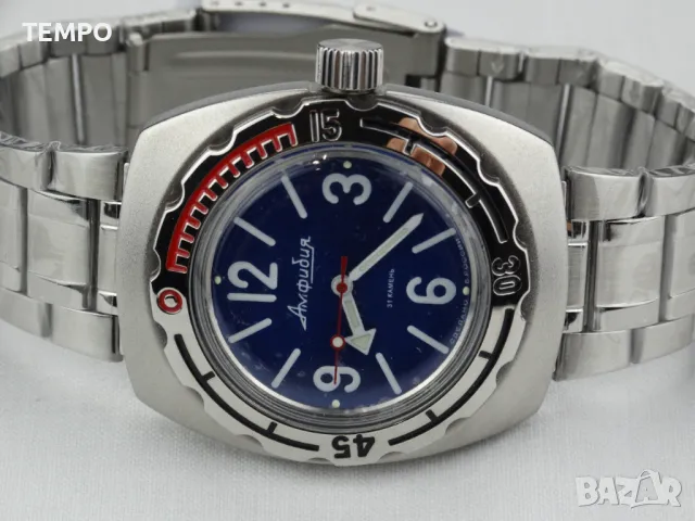 ВОСТОК АМФИБИЯ АВТОМАТИЧЕН ref: 090914, снимка 8 - Мъжки - 43232653