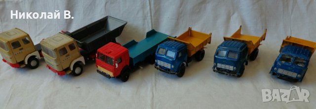 Ретро детски играчки камиончета метални оригинални СССР,  Унгария и други., снимка 2 - Колекции - 36850091