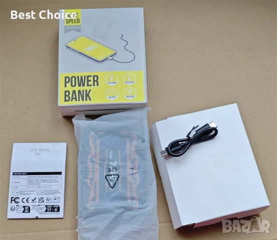 външна батерия Safe Speed Portable Power Bank, модел PD2 25000mAh, снимка 4 - Външни батерии - 52570084