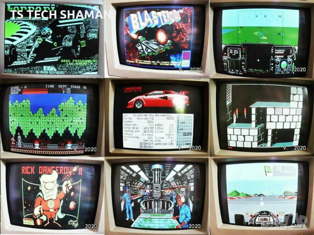 ⭐Продавам уникат ретро компютър Intel 486DX2-66MHz с много ретро игри!⭐, снимка 7 - Геймърски - 50951359