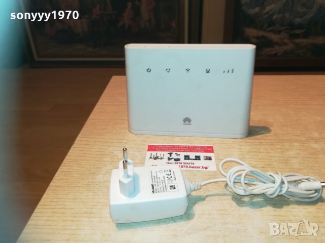 Huawei b-310s-22-рутер за сим карта с 2 антени 0803210550, снимка 3 - Рутери - 32078274
