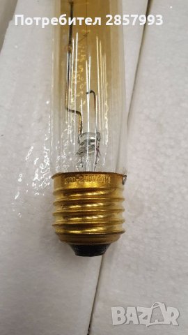 Винтидж Едисон декоративна крушка с нажежаема жичка, снимка 8 - Крушки - 31285901