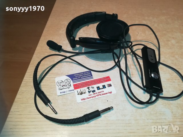 sennheiser hme-95 headphones-внос sweden 3010202110, снимка 6 - Слушалки и портативни колонки - 30614122