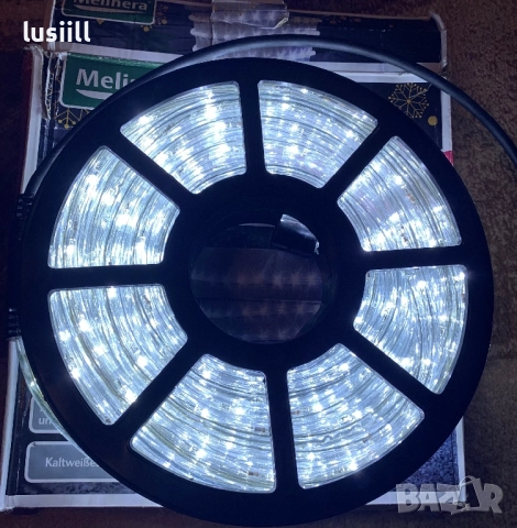 Коледни лед лампички 