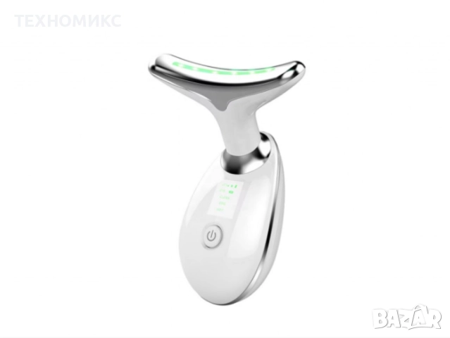 Мултифункционален масажор за лице и шия Лифтинг на лицето LED фотонна терапия , снимка 13 - Други - 51542679