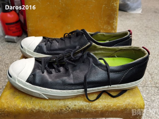 Страхотни кожени кецове Converse Jack Pursell 46 номер, снимка 5 - Кецове - 34222554