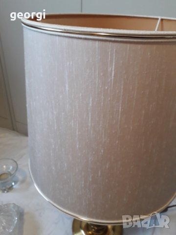 Настолна месингова лампа, снимка 6 - Настолни лампи - 31640491