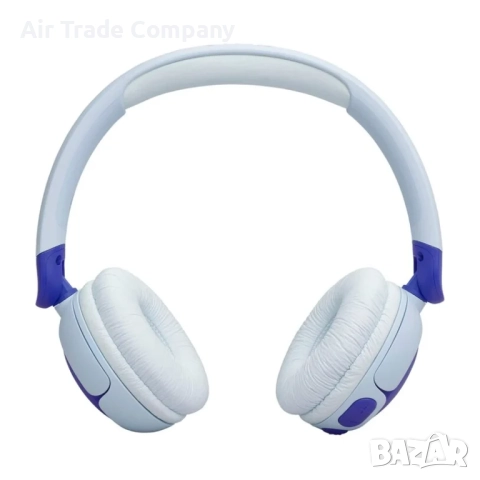 Детски слушалки с микрофон JBL, JR320BT, Bluetooth, сини, снимка 2 - Bluetooth слушалки - 52751182