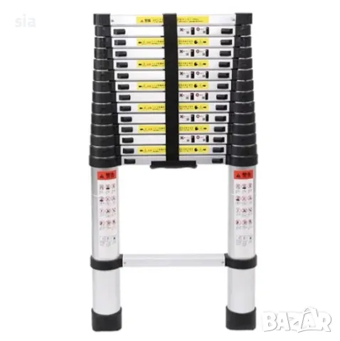 Стълба телескопична за кемпери, каравани, камиони и дом, 2 размера, снимка 4 - Аксесоари и консумативи - 48857777
