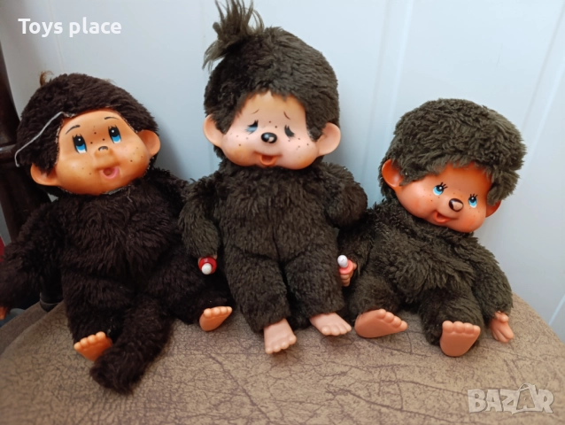 Лот кукли Мончичи Monchhichi, снимка 2 - Колекции - 51656133