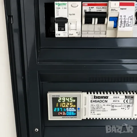 Подотчетен контролен електромер за DIN шина TOMZN 6 в 1 | 100A, снимка 12 - Друга електроника - 43448701