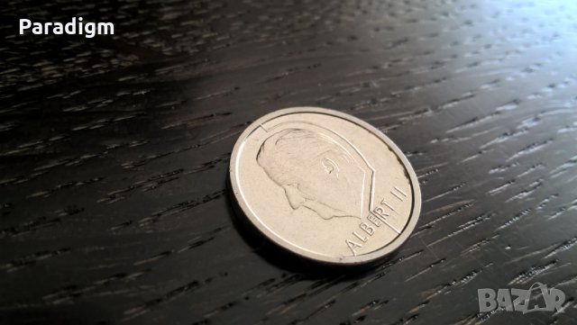 Монета - Белгия - 1 франк | 1996г., снимка 2 - Нумизматика и бонистика - 31892422