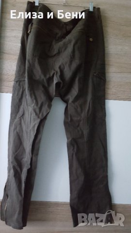 Макси XXL карго панталон H&M BB ластичен милитъри зелен