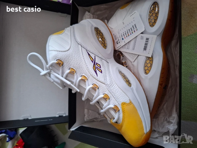 Продавам нов оригинален limited edition Reebok Question mid. FX 4278., снимка 13 - Маратонки - 48029544