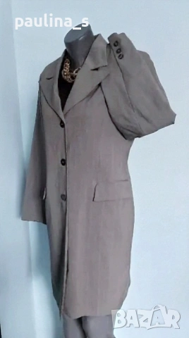 Два различни броя / Преходно вталено манто "Betty Barclay" и "Clarisse" , снимка 14 - Палта, манта - 52166858