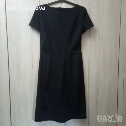 Тъмно синя рокля , снимка 2 - Рокли - 50818974