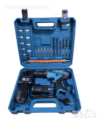 🔧⚡ Акумулаторен винтоверт Kraft World – мощност и прецизност в твоя ръка, снимка 4 - Винтоверти - 51485185