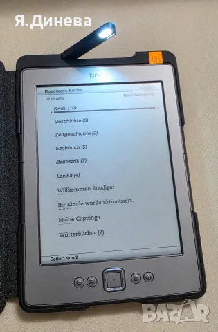 Електронна книга Kindle, снимка 3 - Електронни четци - 56442067