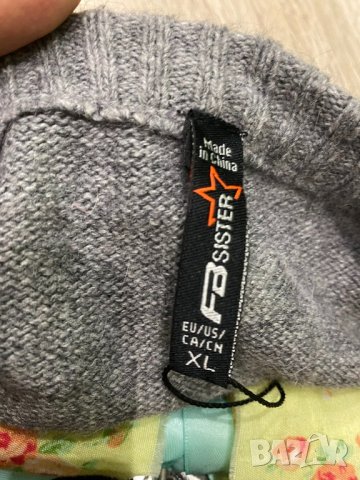 Нов дълъг блузон ХЛ размер, снимка 4 - Блузи с дълъг ръкав и пуловери - 31204744