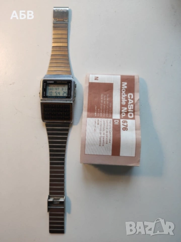 Продават се ретро ръчни електронни часовници с калкулатор CASIO, снимка 4 - Други - 53266086