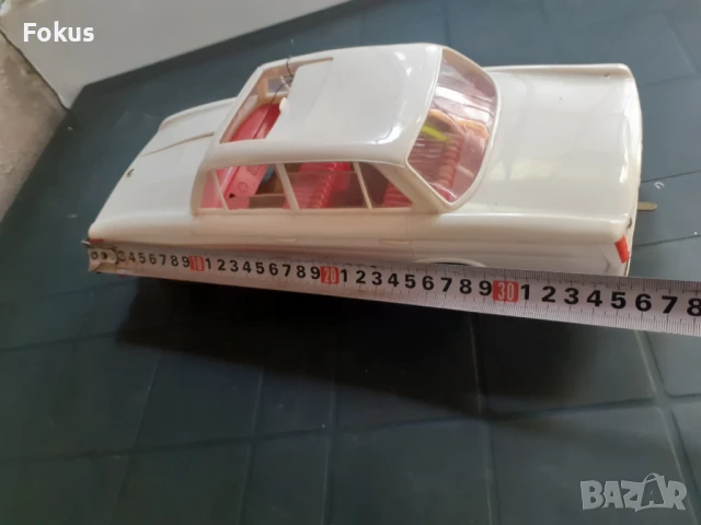 Стара голяма германска количка BMW с механизъм - рядка, снимка 6 - Антикварни и старинни предмети - 50954310