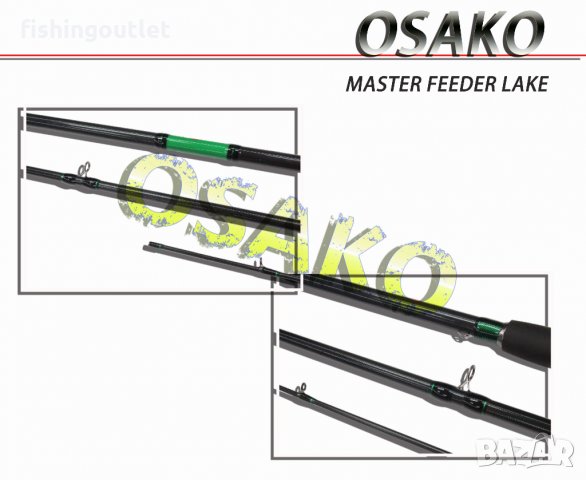 Карбонов фидер Osako MASTER акция 120 гр. 3.30 до 3.90 мт, снимка 5 - Въдици - 30912435