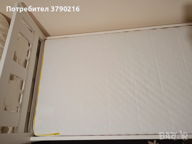 Детско легло Икеа с матрак (мемори)160/70 +протектор