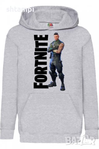 Детски Суитчър/Суитшърт _Fortnite Squad Leader,Фортнайт,Игра,Подарък,Изненада,Забавление,Рожден Ден