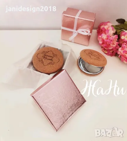 огледалце персонализирани подарък за учител за 8ми Март , снимка 2 - Подаръци за жени - 48828910