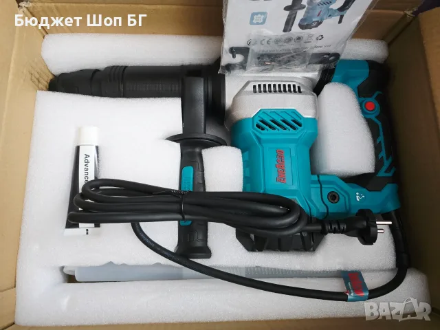Къртач ENEACRO SDS-MAX 20 джаула, 1300W, 2 функции, антивибрационна дръжка, снимка 8 - Къртачи - 56020409