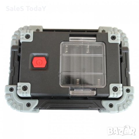 Работна лампа, Преносим акумулаторен LED прожектор, 30W, снимка 2 - Аксесоари и консумативи - 42833335