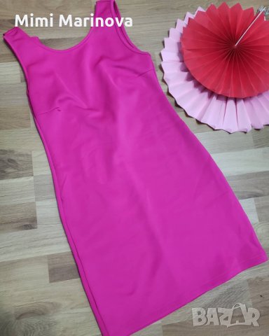 Последна Изчистена цикламена рокля Jennifer lopez , снимка 4 - Рокли - 30494569