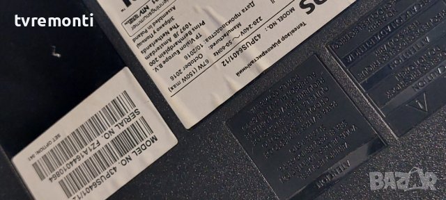 T-Con Board 6870C-0552A 6871L-4024B for, PHILIPS 43PUS6401/12, снимка 7 - Части и Платки - 38348134