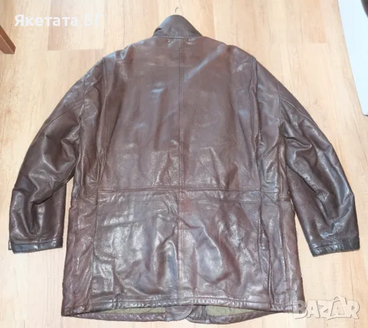 SS88 Vintage CP Company 1988 оригинално кожено яке, размер 54, снимка 2 - Якета - 47971914