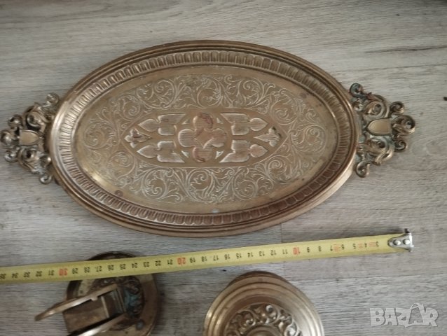 поднос,кибритник,кутия комплект, снимка 3 - Други ценни предмети - 44302570