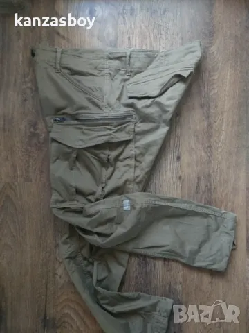 g-star rovic zip 3d regular tapered - мъжки карго панталон ОТЛИЧНО !!!ГОЛЯМ РАЗМЕР!!! 38, снимка 5 - Спортни дрехи, екипи - 48523462