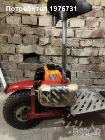 G - SCOOTER Бензинова моторна тротинетка Скутер , снимка 10 - Мотоциклети и мототехника - 51434632